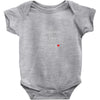 i never Baby Bodysuit