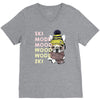 ski mood french bulldog V-Neck Tee