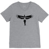 the crow V-Neck Tee