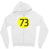73 the perfect number t shirt the big bang theory cool funny Zipper Hoodie