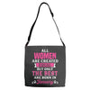 All Women Are Created Equal But Only The Best Are Born In January Adjustable Strap Totes