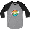 neon softball 3/4 Sleeve Shirt