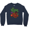 vegan for life Crewneck Sweatshirt