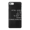 intelligence is the ability to adapt to change iPhone 7 Case