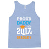 Class of 2017 Proud Daddy Graduation Tank Top
