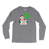 heapy new year funny santa claus christmas Long Sleeve Shirts