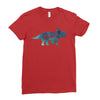 Prince Dinosaur Ladies Fitted T-Shirt