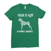 alzheimer's awareness Ladies Fitted T-Shirt