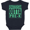 straight outta pre k Baby Bodysuit