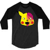 pikachu zombie 3/4 Sleeve Shirt