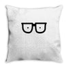 kacamata Throw Pillow