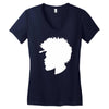 questlove afro the roots rap Women's V-Neck T-Shirt