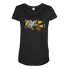friendly kitty Maternity Scoop Neck T-shirt