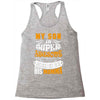 My Son Is Super Awesome His Momma Racerback Tank