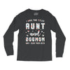 i have two titles aunt and dogmom and i rock them both Long Sleeve Shirts