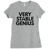 Very Stable Genius Ladies Fitted T-Shirt