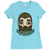 beard Ladies Fitted T-Shirt