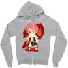 natsu dragneel Zipper Hoodie