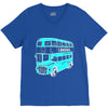 london double decker bus V-Neck Tee