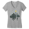 explorer Women's V-Neck T-Shirt