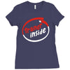 trainer inside Ladies Fitted T-Shirt