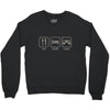 eat,sleep,game Crewneck Sweatshirt