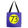 73 the perfect number t shirt the big bang theory cool funny Tote Bags