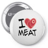 i love meat Pin-back button