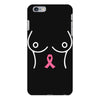 breast with pink ribbon iPhone 6 Plus/6s Plus Case