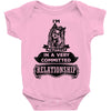 I Am Yorkshire Terrier Actually In A Very Commited Relationship Baby Onesie