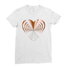 love led Ladies Fitted T-Shirt