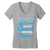 Pawpaw Was Created because Grankids Need Real Heroes Women's V-Neck T-Shirt