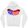 us hot dog Zipper Hoodie