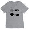 How To Live A Happy Life V-Neck Tee