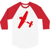 pilot flieger airplane flugzeug extra300 rc flyer 3/4 Sleeve Shirt