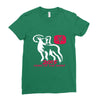 2015 year of the goat mandarin chinese Ladies Fitted T-Shirt