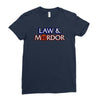 law &amp; mordor Ladies Fitted T-Shirt