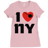 east coast escape Ladies Fitted T-Shirt