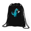 everyone loves marshmallow Drawstring Bags