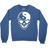 yin yang skull (2) Crewneck Sweatshirt