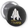 god of thunder Pin-back button