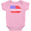 american flag we the people Baby Bodysuit