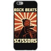 rock beat scissors iPhone 6/6s Case