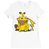 pika chu Ladies Fitted T-Shirt