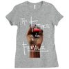 Women's March The Future is Now Ladies Fitted T-Shirt