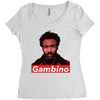 childish gambino Women's Triblend Scoop T-shirt