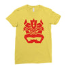decepticon bowser   mono Ladies Fitted T-Shirt