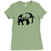 wild africa Ladies Fitted T-Shirt