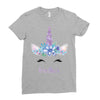 birthday unicorn family series brother Ladies Fitted T-Shirt