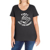 funky just like monkey Ladies Curvy T-Shirt